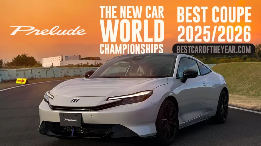 Honda Prelude e:HEV Raih Penghargaan “Best Coupe” di New Car World Championships 2025/2026